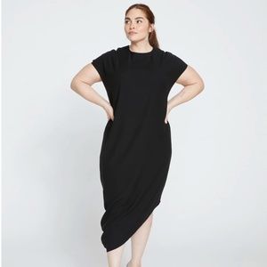 NWT Universal Standard - Iconic Double Luxe Geneva Dress - Black - Size 10 - 12